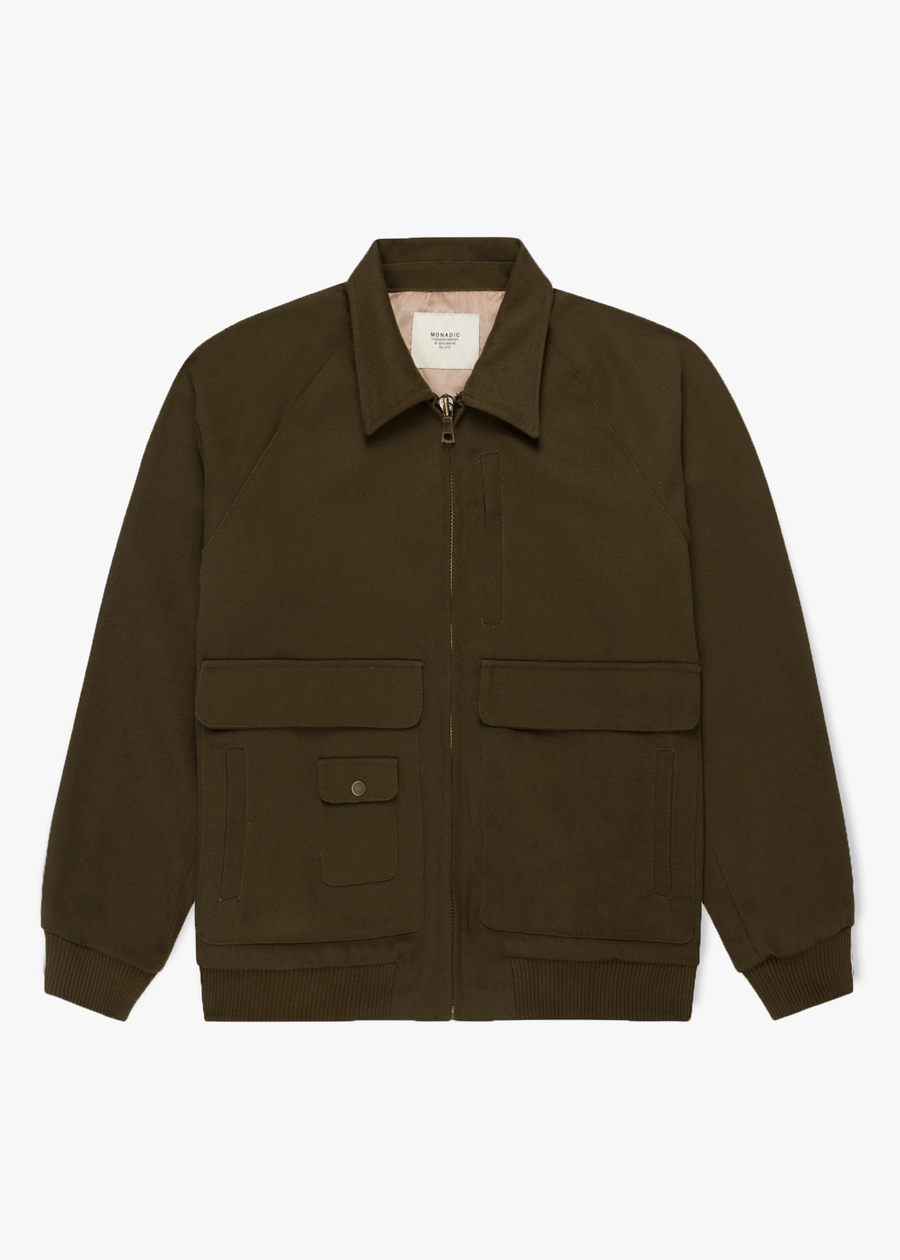 Grammar Jacket Drab Twill