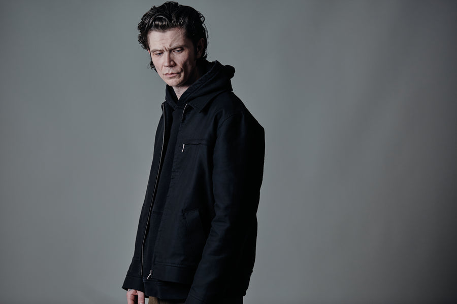 Station Jacket Black Twill